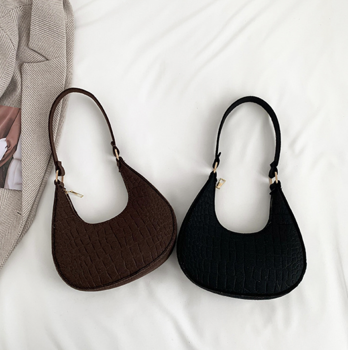 coffee urban chic felt dumpling bag πβ¨ coffee urban chic felt dumpling bag πβ¨